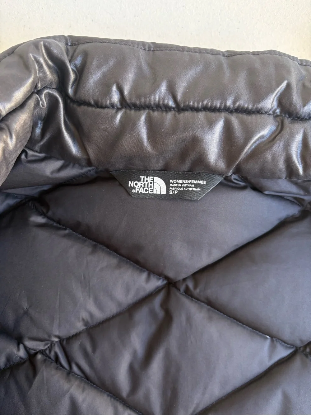 The North Face Aconcagua Vest Womens Small Black 550 Down Puffer Quilted
